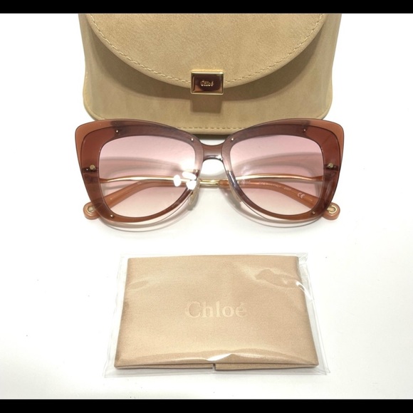 NEW Chloe Dree Cat Eye Sunglasses CE 175S - Picture 3 of 11